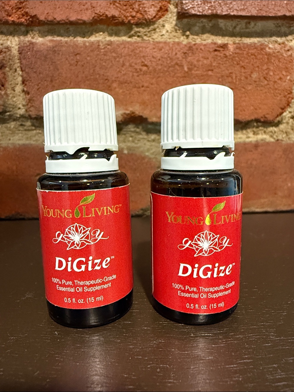 Young Living DiGize Serum Two Bottles - Red Labels